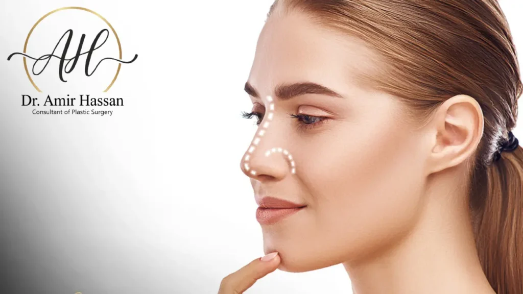 أنواع عملية تجميل الأنف- دليل شامل لاختيار النوع المناسب - د. أمير حسن